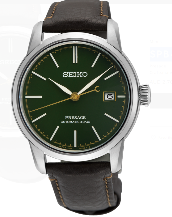 Seiko Presage Craftsmanship SPB407 Replica Watch